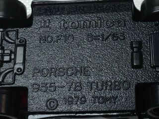 1979 Tomy Tomica No.  80/F10 Kraus Porsche 935 - 78 Turbo (Black) - Collectors 6