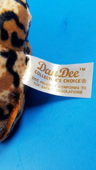 Dan Dee Wild Thing Singing Dancing Leopard Cheetah Holding Heart 4