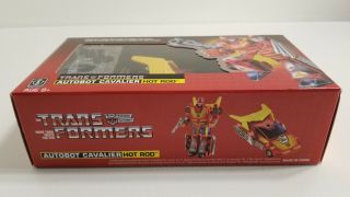 Transformers Vintage G1 Walmart Reissue Autobot Hot Rod 3