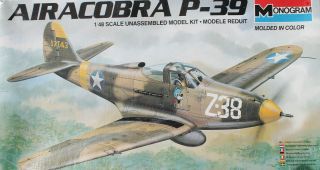 Monogram 1/48: Bell P - 39 Airacobra