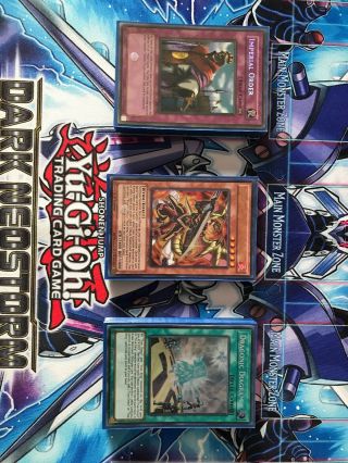 Yugioh Complete True Draco Deck,  Ultra Pro Sleeves Tournament Ready Holo Rare