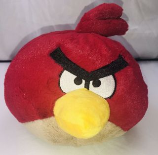 Angry Birds Red Bird Plush 9 " Stuffed Animal Commonwealth