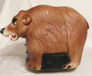 Rare Vintage Marx Bop A Bear Battery Operated Bear Toy Hunting Target Game
