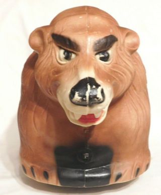 Rare Vintage Marx Bop A Bear Battery Operated Bear Toy Hunting Target Game 2
