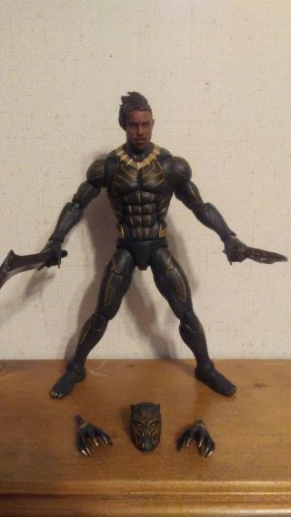 Marvel Legends 6 " Loose Erik Killmonger From 2 - Pack Black Panther Mcu Figure