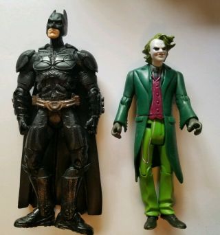Batman The Dark Knight Rises Movie Masters 6 " Figure & Joker Dc 2008 Detailed