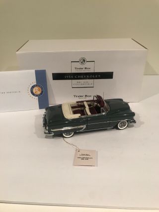 Franklin 1:24 1954 Chevrolet Bel Air Convertible Limited Edition Tinderbox