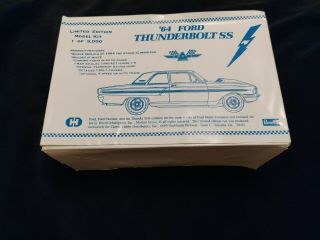 1964 Ford Thunderbolt Ss Rare Revell Limited Edition 1/5000 Opened Parts