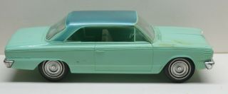 1965 Rambler American Dealer Promo Car Two Tone Aqua Blue