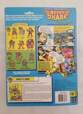 1990 Hasbro The Space Adventures Of Bucky O ' Hare The Toad Wars Bucky Figure 2