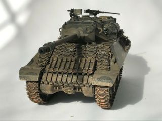 WW2 Allied Archilles Tank Destroyer,  1/35,  built & finished for display,  fine. 2