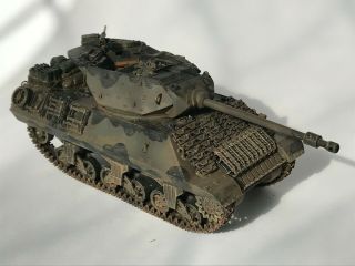WW2 Allied Archilles Tank Destroyer,  1/35,  built & finished for display,  fine. 3