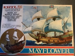 Imai Mayflower Sailing Ship Model.