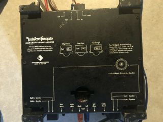 Old School Rockford Fosgate Punch 200ix Mosfet Amplifier DSM 4