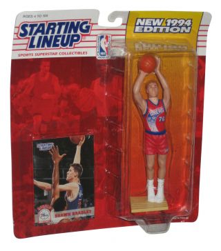Nba Basketball Shawn Bradley (1994) Starting Lineup Kenner Figure