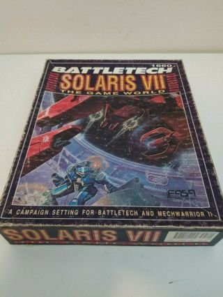 Battletech Solaris Vii The Game World - Fasa 1660
