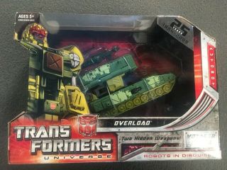 Transformers 2009 Universe 25th Anniversary Voyager Class Autobot Overload