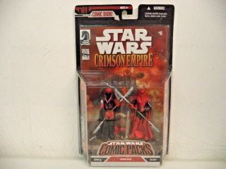 2006 Hasbro Star Wars Comic Packs Crimson Empire Carnor Jax Kir Kanos