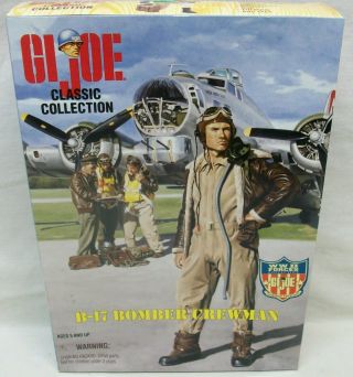 Nib G.  I.  Joe " B - 17 Bomber Crewman " 12 - Inch Tall Action Figure (1997) Wwii Forces