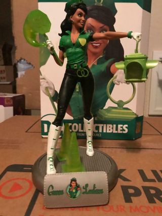DC Comics Bombshells Green Lantern Jessica Cruz Statue Limited Edition 0499/5000 2