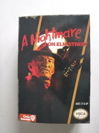 Freddy Krueger A Nightmare On Elm St.  8 - Bit Nes Video Game 7 " Figure Neca 2013
