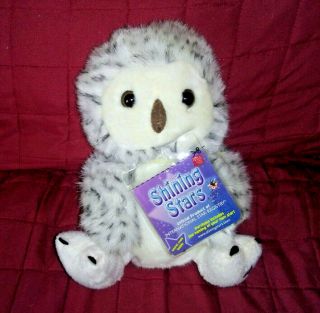 Russ Berrie Shining Stars Snowy Owl Soft 8in Plush Code 2006 Lnwt