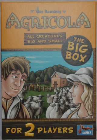 Agricola All Creatures Big And Small Big Box Board Game