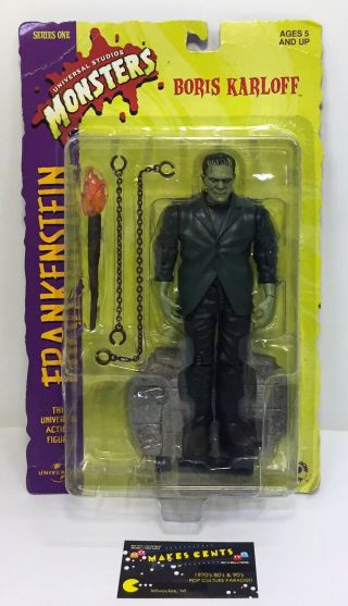 Universal Studios Monsters Sideshow Figure Frankenstein Boris Karloff 8 " Figure