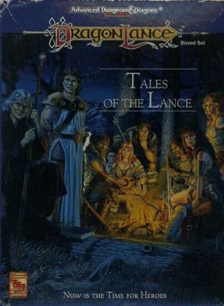 Dragonlance Tales Of The Lance Exc Dungeons Dragons D&d Set Module Box Ad&d Tsr