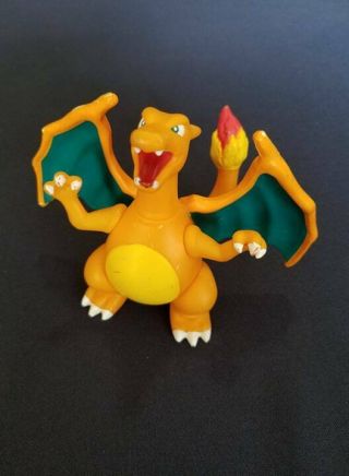 1998 Tomy Nintendo Pokemon Charizard 06 Poseable 4.  75 " Action Figure