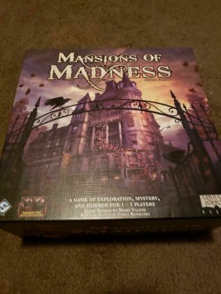 Mansions Of Madness - 2nd Edition - Complete Board Game