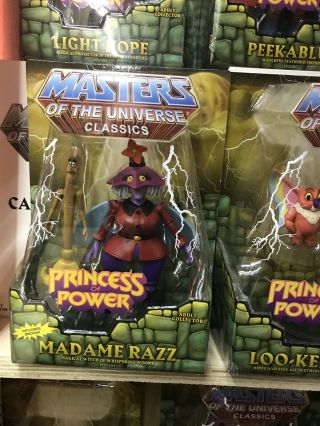 Motuc Madame Razz Masters Of The Universe Classics He - Man She - Ra Pop Filmation