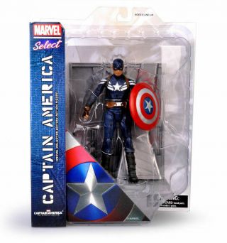Marvel Select Captain America 2 The Winter Soldier Action Figure - Authentic