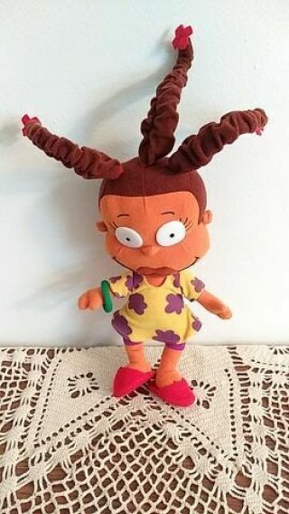 Rugrats Susie Carmichael Doll 13 " Plush Nanco 2000 Viacom Stuffed