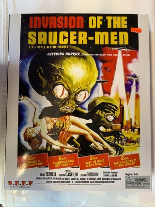 B.  F.  F.  F International Invasion Of The Saucer - Men 1:6 Scale Figure Set