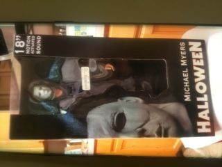 Rare Never Opened Neca Halloween Michael Myers 18” Motion Activated Sound F