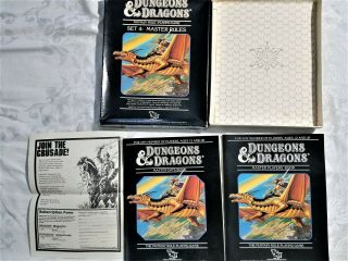 Dungeons And Dragons Set 4 Master Rules Box Set - Tsr
