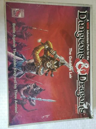 Tsr Boardgame Dungeons & Dragons Board Game The Goblin 