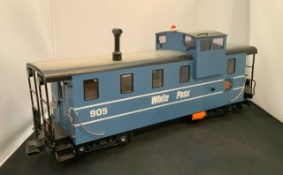 Lgb G Scale 4071 White Pass Extended Vision Caboose 905