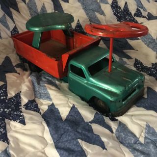 Structo Ride On Dump Truck Toy