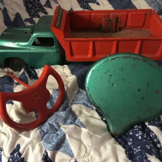 Structo ride on dump truck toy 6