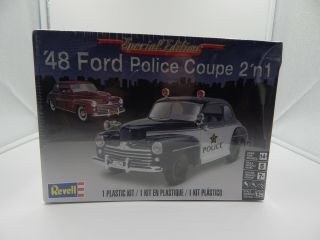 Revell 48 Ford Police Coupe 2 In 1 Model Car Kit Nib