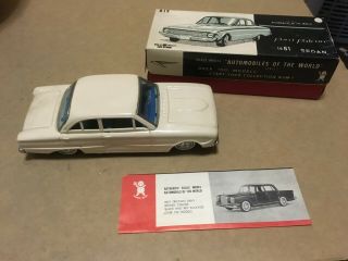 Vintage Bandai Toys Co.  Ford Falcon 1961 Sedan Friction Car W/ Box 812