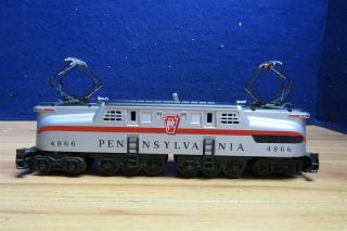 Lionel 6 - 18308 Pennsylvania Prr Gg - 1 Electric Silver Red Stripe 582874