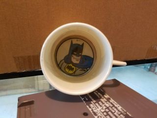 Vintage Batman Cup Mug National Periodical 1966 Robin The Boy Wonder Rare 4