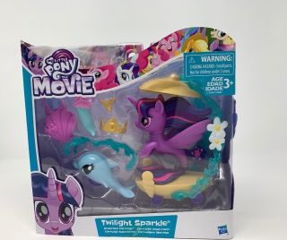My Little Pony Movie Twilight Sparkle Seapony Undersea Carriage