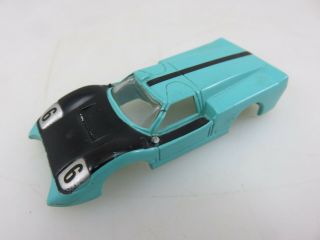 Aurora Thunderjet Ford J Ho Slot Car Turquoise Body Only Tjet