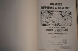 AD&D Deities and Demigods,  Fiend Folio.  NO CTHULU 7