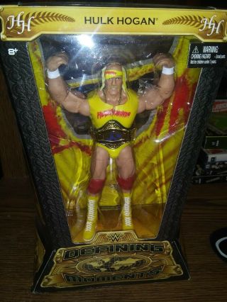 Wwe Mattel Elite Hulk Hogan Defining Moments Wrestling Figure Wwf