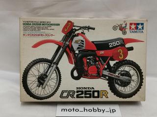 Tamiya 1/12 Honda Cr250r Motocrosser Model Kit 1411 Motorcycle Series No.  11